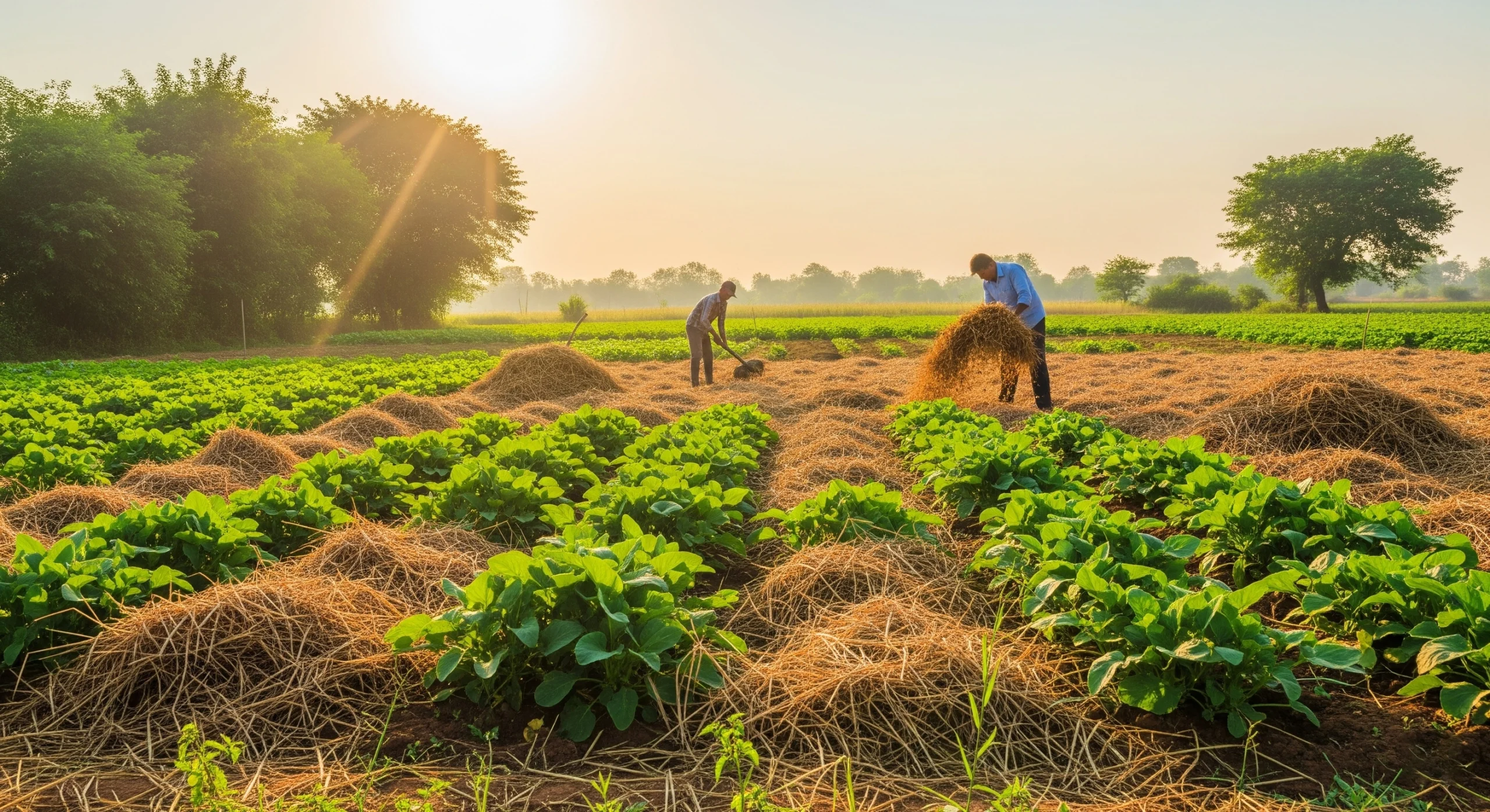 5 Seasonal Mulching Strategies to Double Your Crop Yield in India