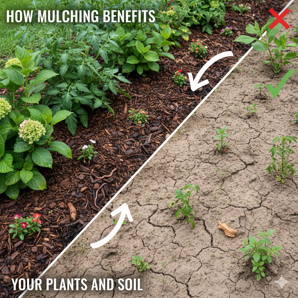 Amazing Mulching Benefits Your Plants and Soil Deserve