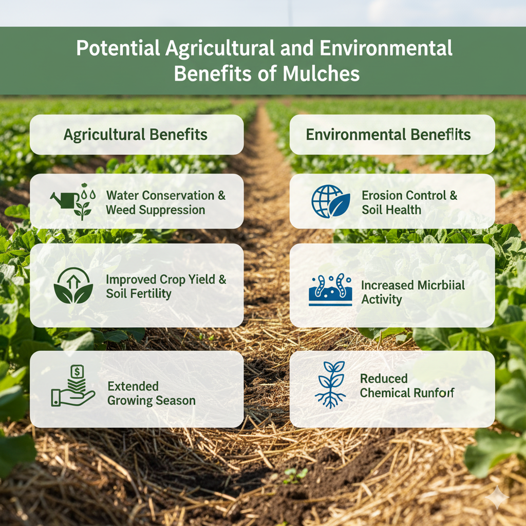 Unlock the Powerful Agricultural & Environmental Benefits of Mulches