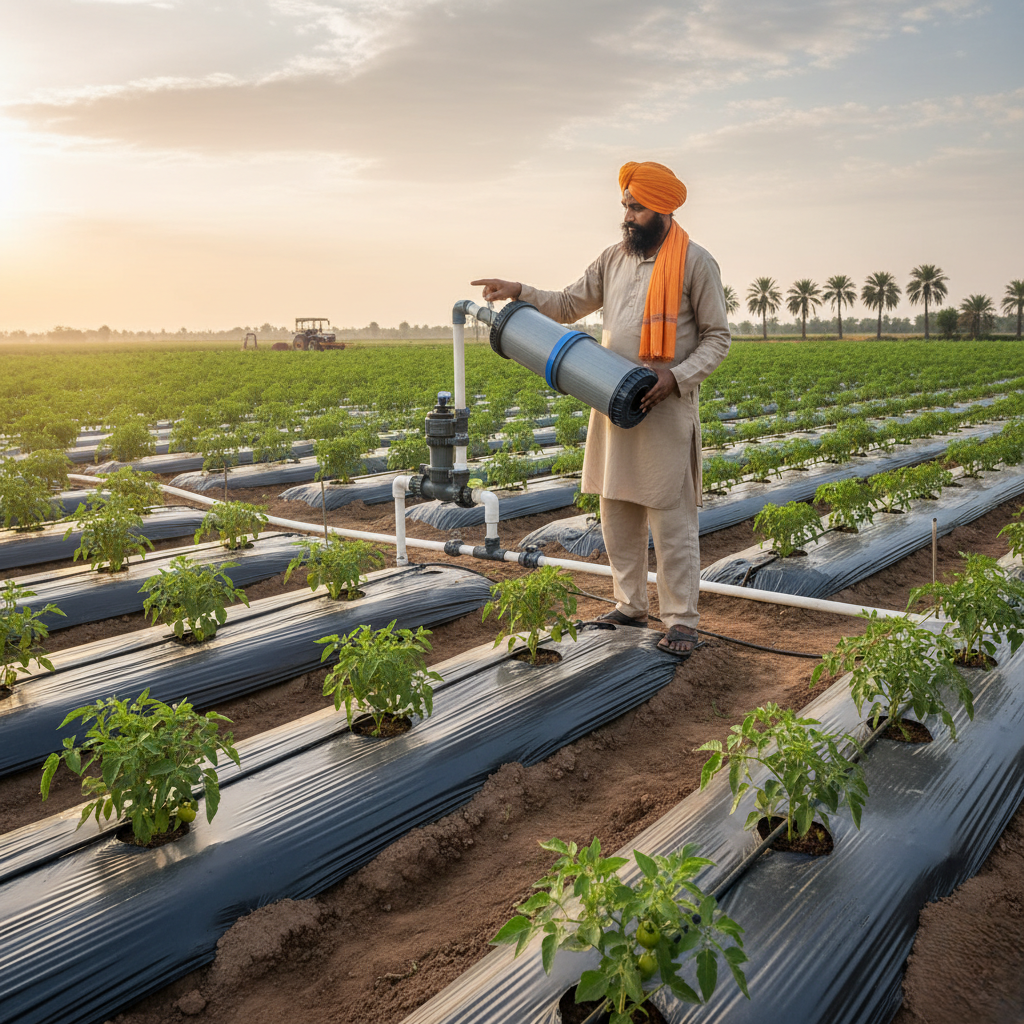 Types and Uses of Filters in Drip Irrigation Systems