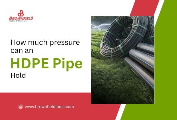 HDPE pipe used in water supply and irrigation systems showing high pressure handling capacity and durability